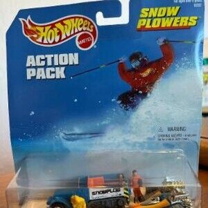 Vintage 1997 Hot Wheels Snow Plowers Action Pack